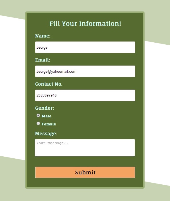 Form submit without page refreshing- jquery/php formget.