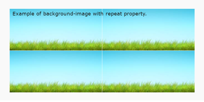 Background Image & Background Repeat : CSS Property | FormGet