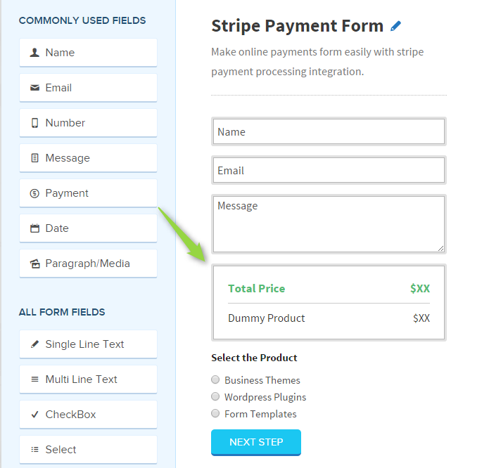 stripe-payment-form-formget