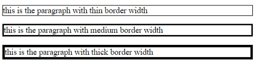 border-width