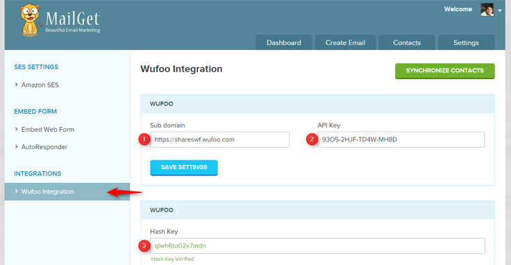 Wufoo integration 5
