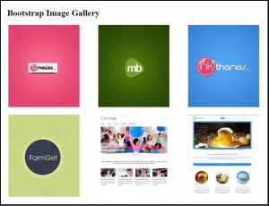 Bootstrap Image Gallery