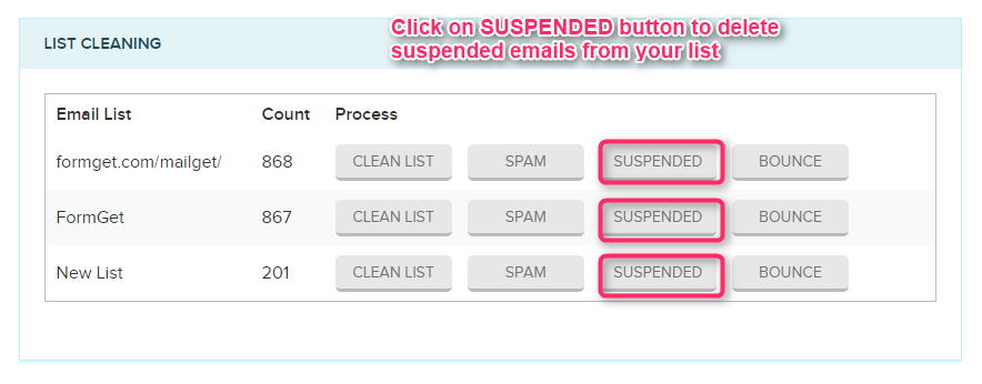 Clean Contact List suspended_cleaning