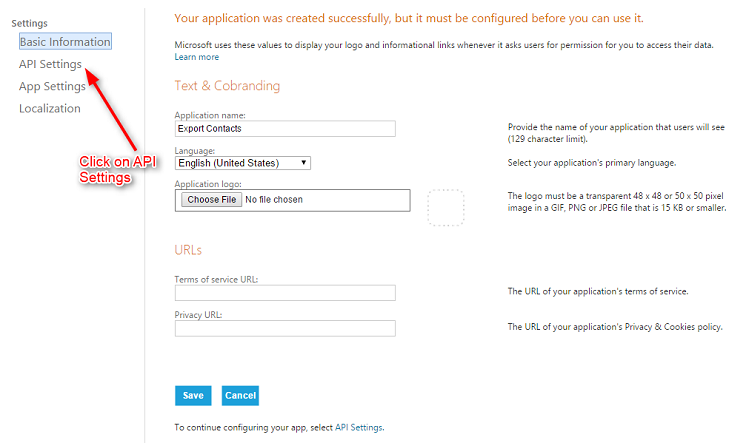 MS Redirection Page