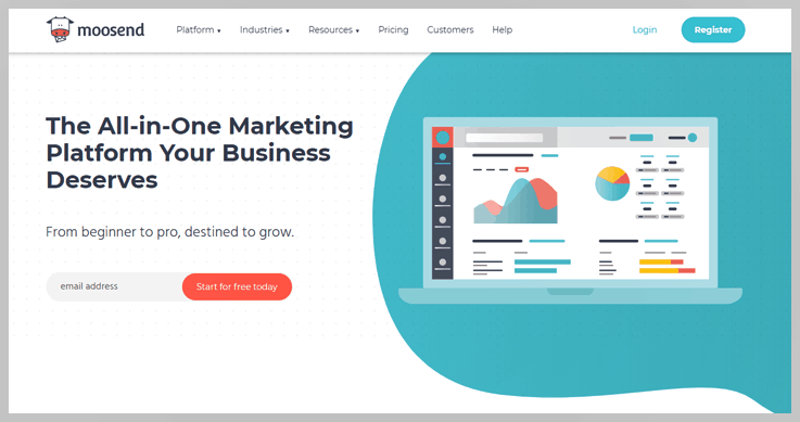 Moosend - email marketing services