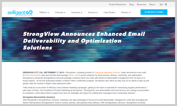 StrongView - Best Real Estate Email Marketing Services
