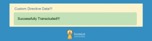 AngularJS Transclude | FormGet