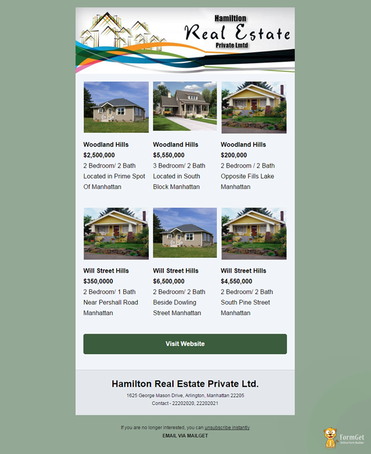 Real Estate email Template 3