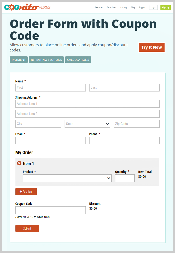 Cognito Forms - Best Online Form Builders