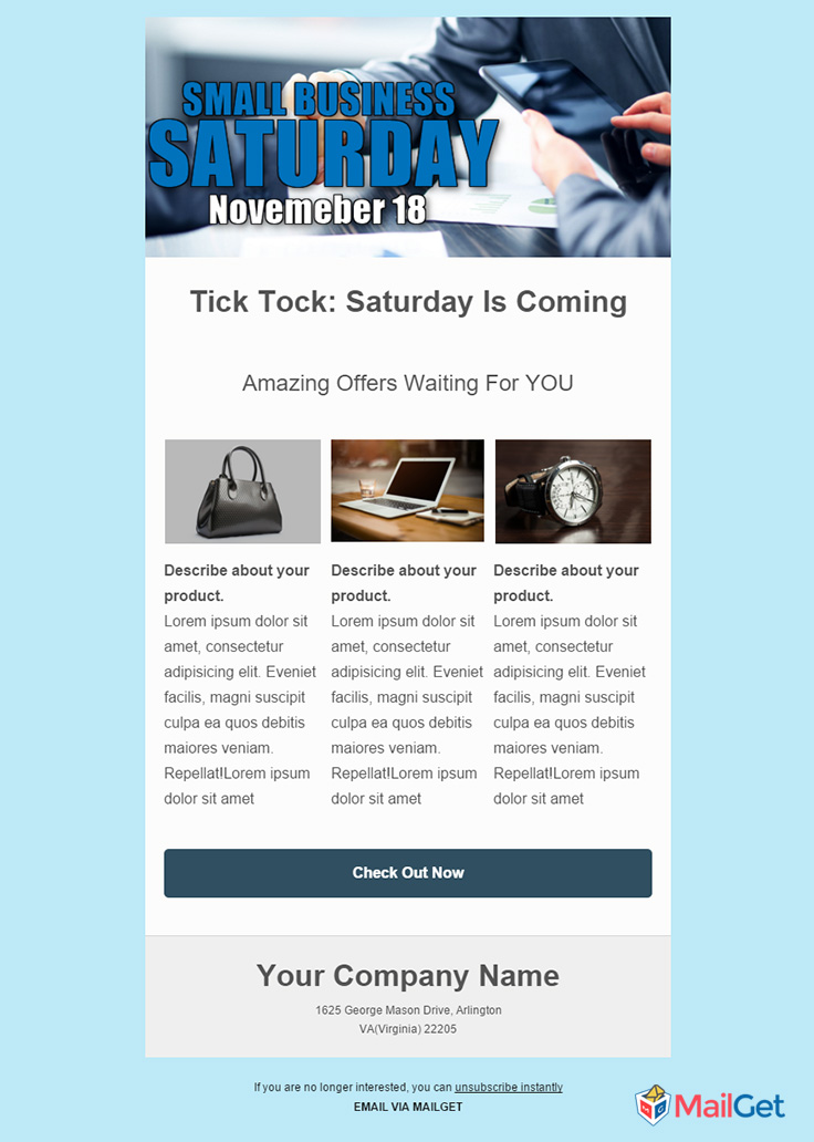 Holiday Email Template 2