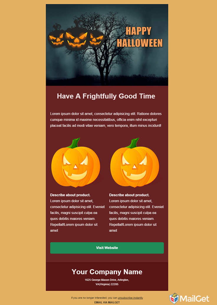 Holiday Email Template 7