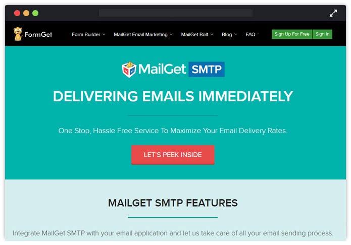 MailGet SMTP