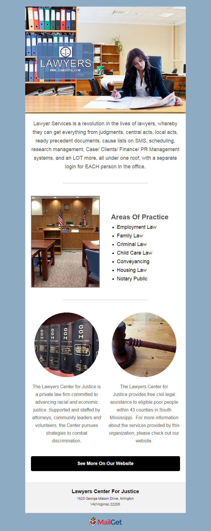 Email Templates For Lawyers & Law Firms2 MailGet