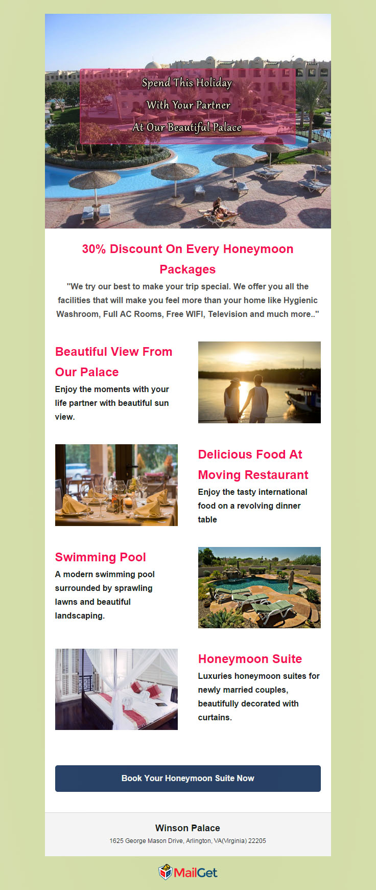 Free Hotel Email Marketing Templates 2