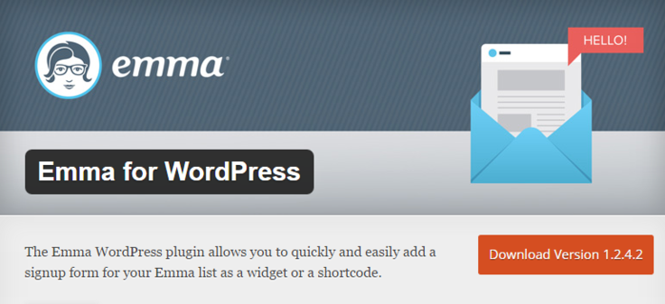 Emma Best Free WordPress Newsletter Plugin Email Marketing