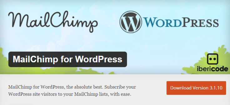 MailChimp Best Free WordPress Newsletter Plugin Email Marketing