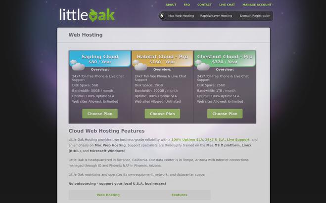 littleoak - Best Website Hosting Providers