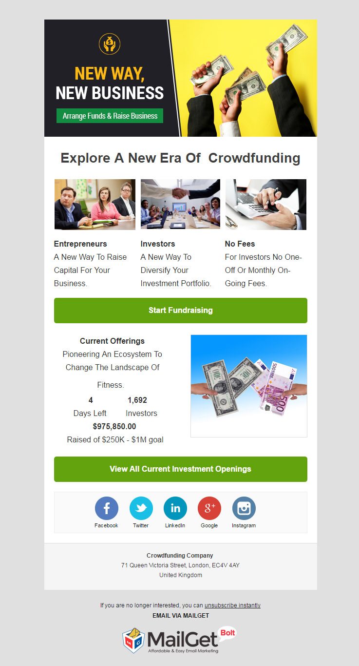 Email Marketing For Crowdfunding Companies