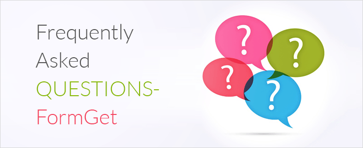 FAQs FormGet