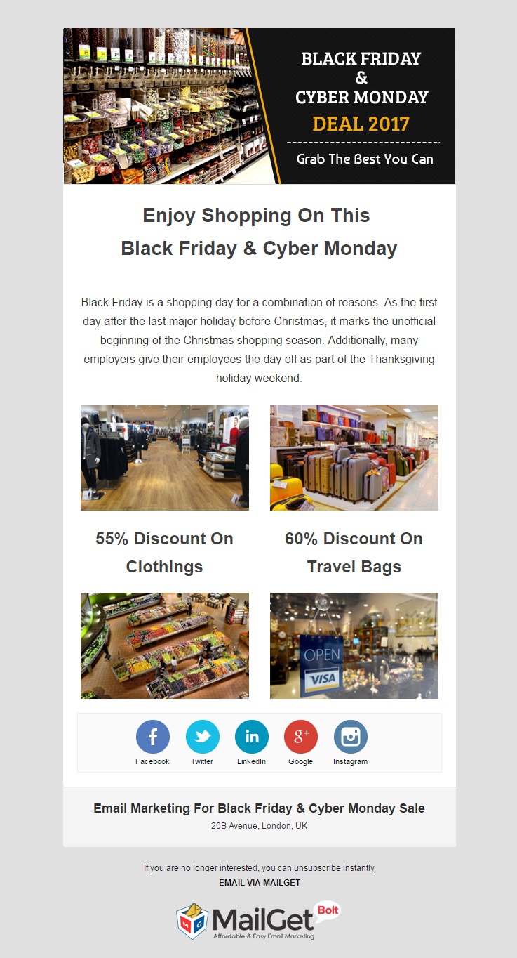 ecommerce email templates