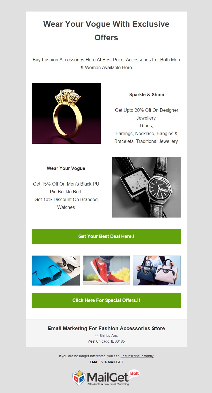 Fashion Email Templates