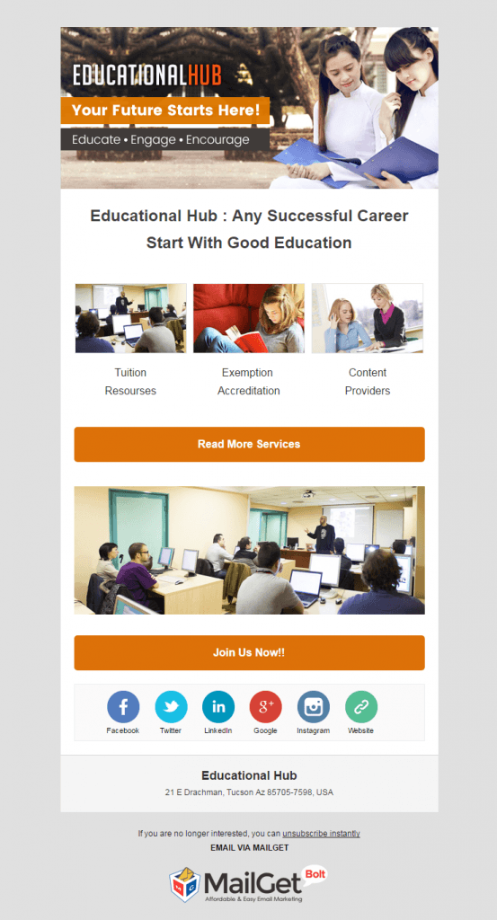 11+ Best Educational Email Templates For Learning Hubs