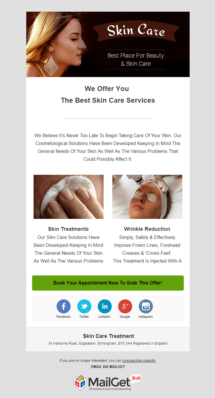 Email Marketing For Skin Care Clinics