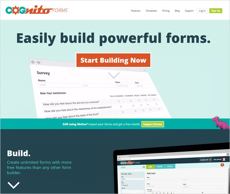 CognitoForms Online Form Builder Software