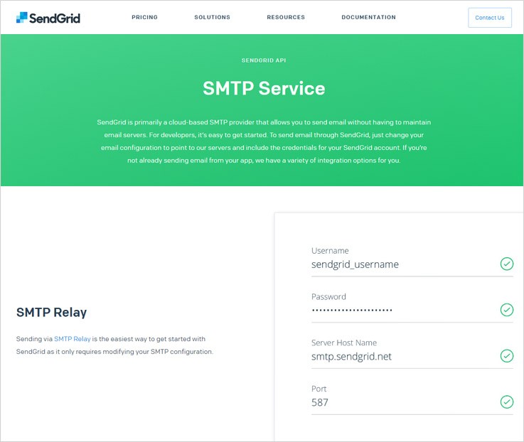 Sendgrid - Best SMTP Servers For Mass Mailing