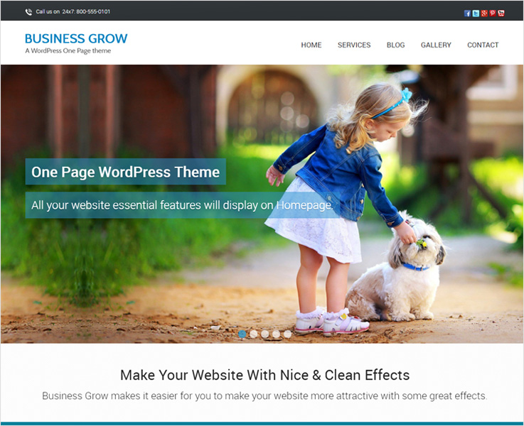 business grow wordpress theme