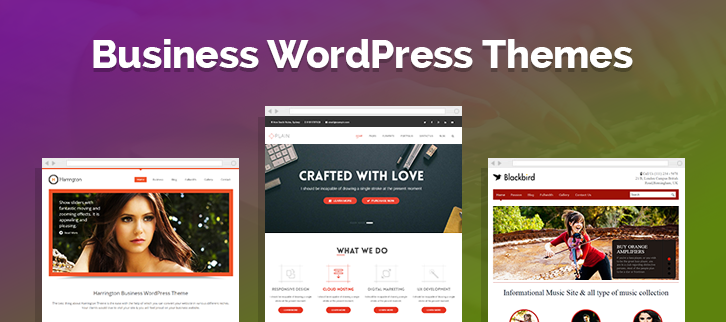 business WordPress themes