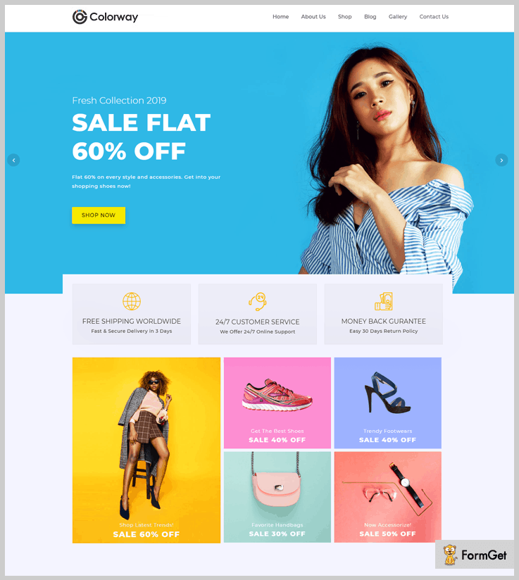 Colorway - Clothing WordPress Theme