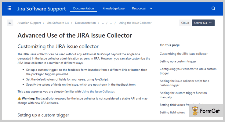 Issue Collector Integration for Jira Bug Tracker WordPress Plugins