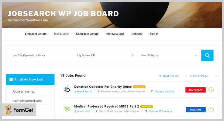 job board WordPress plugins