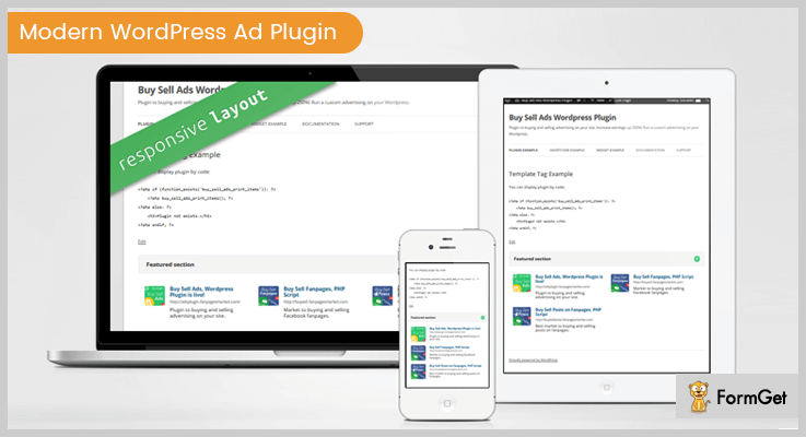 Modern WordPress Ad Plugin - Ad WordPress Plugins