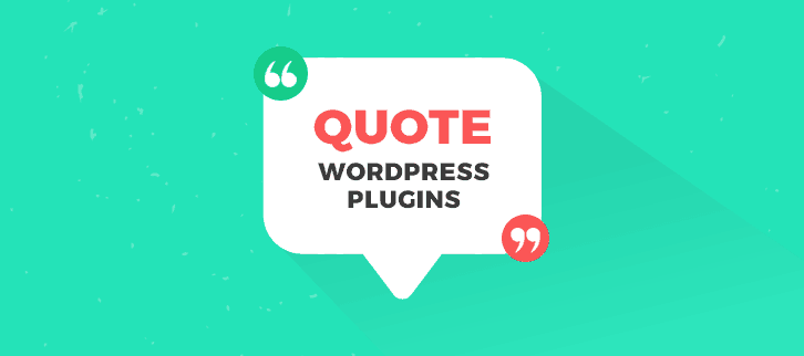 Quote WordPress Plugins