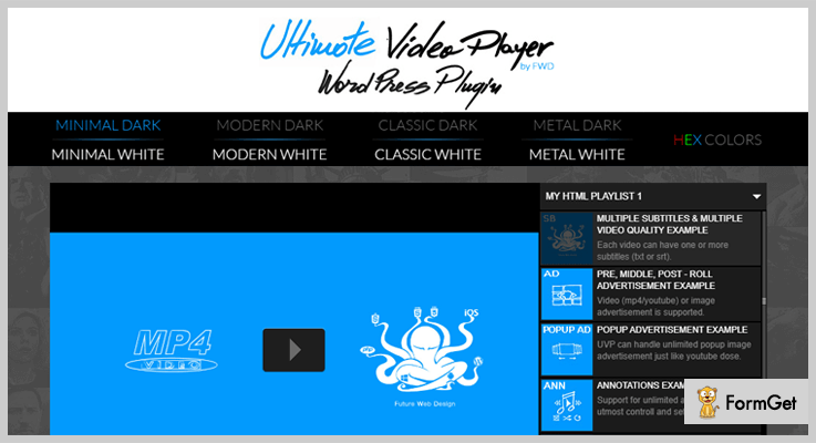 Ultimate Video Player WordPress Plugin
