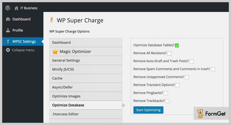 WordPress optimizer plugins
