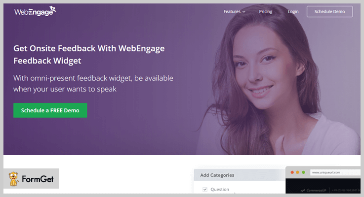 WebEngage Feedback- WordPress Feedback Plugins
