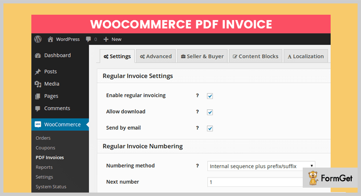 WooCommerce PDF Invoice