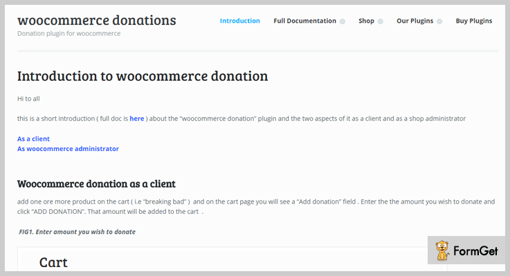 woocommerce donation plugin