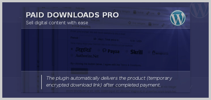 Paid Download Pro - Best Ebook WordPress plugin