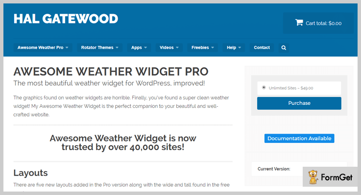 Weather WordPress Plugin