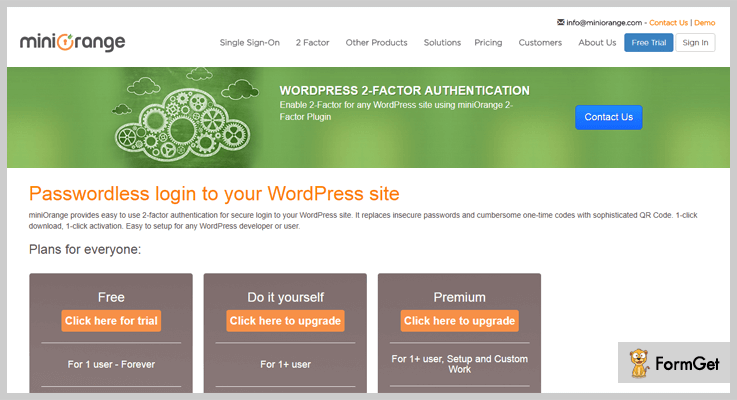 WordPress 2-Factor Authentication