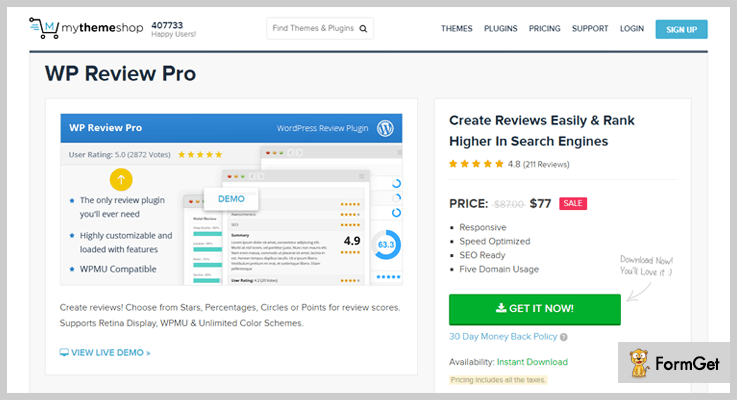 WP product reviews pro