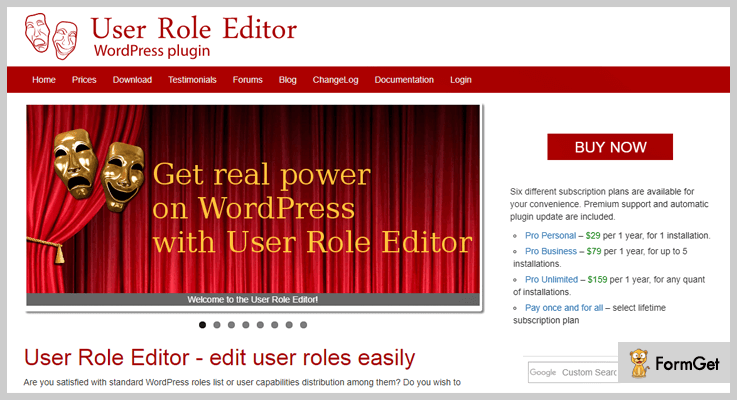 role editor