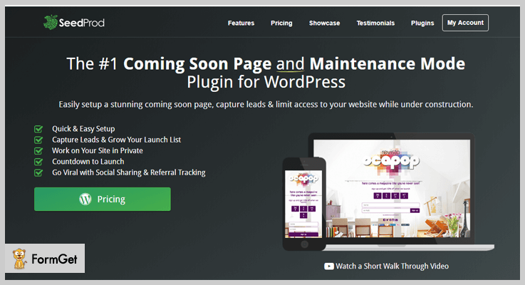 coming soon wordpress plugin