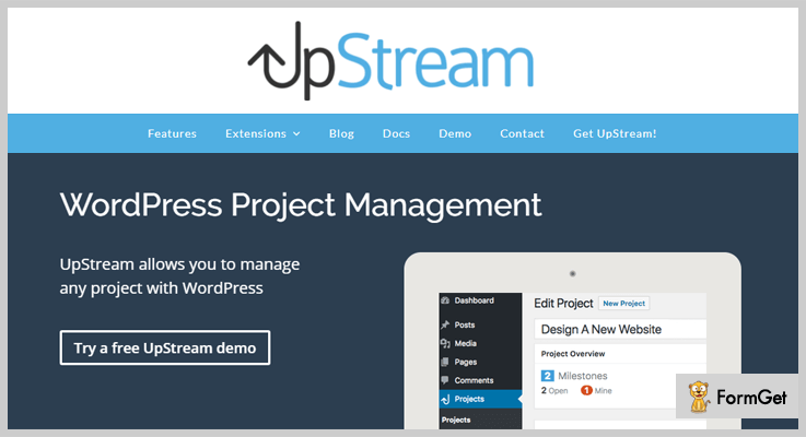 WP Project Management by Upstream