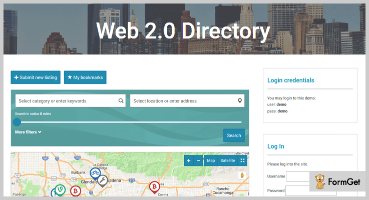 Web 2.0 Directory plugin