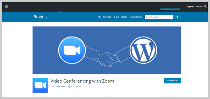 zoom - Webinar WordPress Plugins